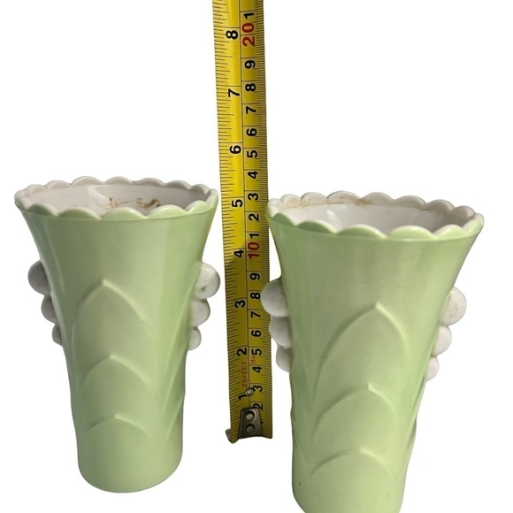 Vintage art deco ceramic vase approx 5 inches - Picture 4 of 4